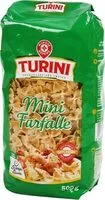 Mängden socker i Mini farfalle