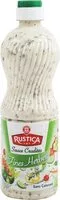 Mängden socker i Sauce crudités fines herbes