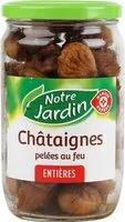 Mängden socker i Châtaignes pelées au feu