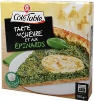 Mängden socker i Tarte au chèvre et aux épinards