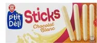 Mängden socker i Bâtonnets chocolat blanc