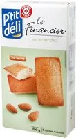 Mängden socker i Financier aux amandes