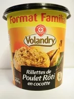 Mängden socker i Rillettes de Poulet Rôti en cocotte - Format Familial