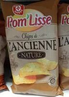 Mängden socker i Chips paysannes nature