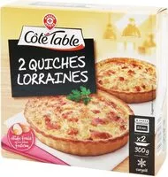 Mängden socker i Quiches lorraines x 2