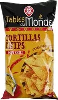 Mängden socker i Tortillas chips