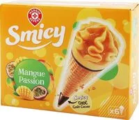 Mängden socker i Cônes sorbet mangue passion x 6