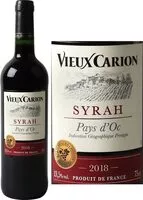 Mängden socker i Vin de pays d'Oc Syrah rouge