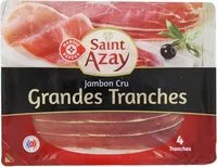 Mängden socker i Jambon sec grandes tranches