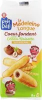 Mängden socker i La madeleine longue Coeur fondant Goût Choco Noisette