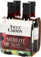 Mängden socker i Vin du pays d'Oc Merlot 13,5% vol