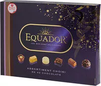 Mängden socker i Assortiment chocolats Equador x42