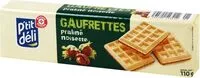 Mängden socker i Gaufrettes praliné noisette