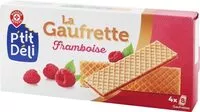 Mängden socker i Gaufrettes à la framboise