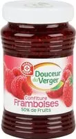 Mängden socker i Confiture de framboises