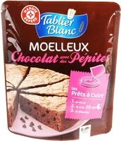 Mängden socker i Préparation moelleux chocolat et pépites