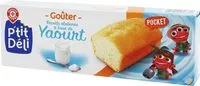 Mängden socker i Gâteaux à base de yaourt