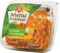 Mängden socker i Salade trio - carotte céleri maïs