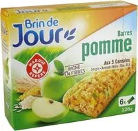Mängden socker i Barres céréales pomme verte