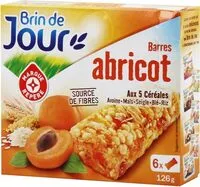 Mängden socker i Barres céréales abricot x 6