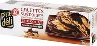 Mängden socker i Galettes suédoises chocolat