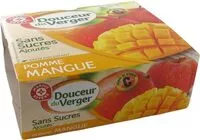 Mängden socker i Compote pomme mangue