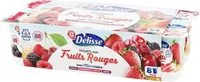 Mängden socker i Yaourts aux Fruits rouges