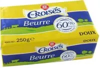 Mängden socker i Beurre allégé doux 60% Mat. Gr.