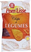 Mängden socker i Chips de légumes