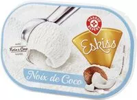 Mängden socker i Crème glacée Noix de coco