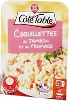 Mängden socker i Coquillettes Cote Table Jambon fromage