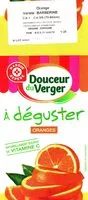 Mängden socker i Orange à déguster