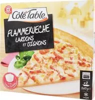 Mängden socker i Flammekueche