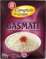 Mängden socker i Riz long blanchi basmati x 5 sachets