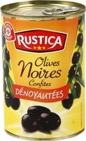 Mängden socker i Olives noires denoyautées boîte 180g pne