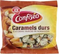 Mängden socker i Caramels durs à la crème fraîche de Normandie