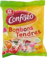 Mängden socker i Bonbons Confiserie du Domaine Tendres fruits