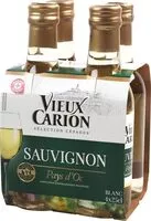 Mängden socker i Pays d'Oc Sauvignon 12 % Vol. I.G.P. 4 x 25 cl