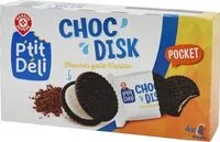 Mängden socker i Choc Disk - Pocket - Fourrés Goût Vanille