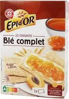 Mängden socker i Les craquantes blé complet