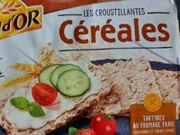 Mängden socker i Tartines les croustillants céréales