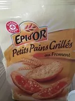 Mängden socker i Petits pains grillés