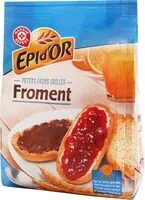 Mängden socker i PETIT PAINS GRILLÉS Froment