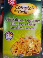 Mängden socker i Mélange céréales/légumes sec