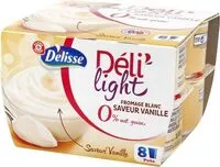 Mängden socker i Fromage blanc saveur Vanille 0%