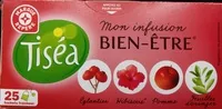 Mängden socker i Tiséa - Mon infusion bien-être