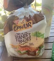 Mängden socker i Pain de mie grandes tranches