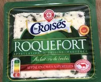 Mängden socker i Roquefort AOP 32% Mat. Gr.