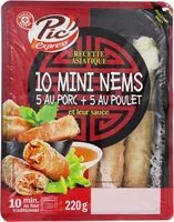 Mängden socker i Mini Nems Porc et Volaille