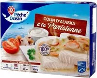 Mängden socker i Colin d'Alaska à la Parisienne, Surgelé